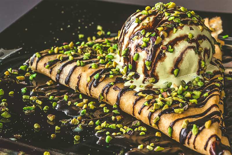 Pistacchiosa crepes Bombocrep